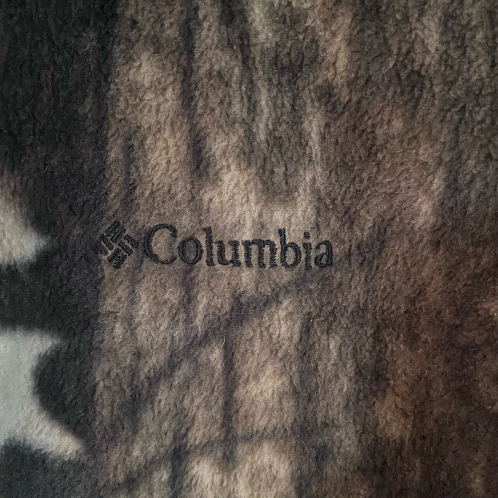 Columbia camo fleece zip jacket - Picture 2 of 3
